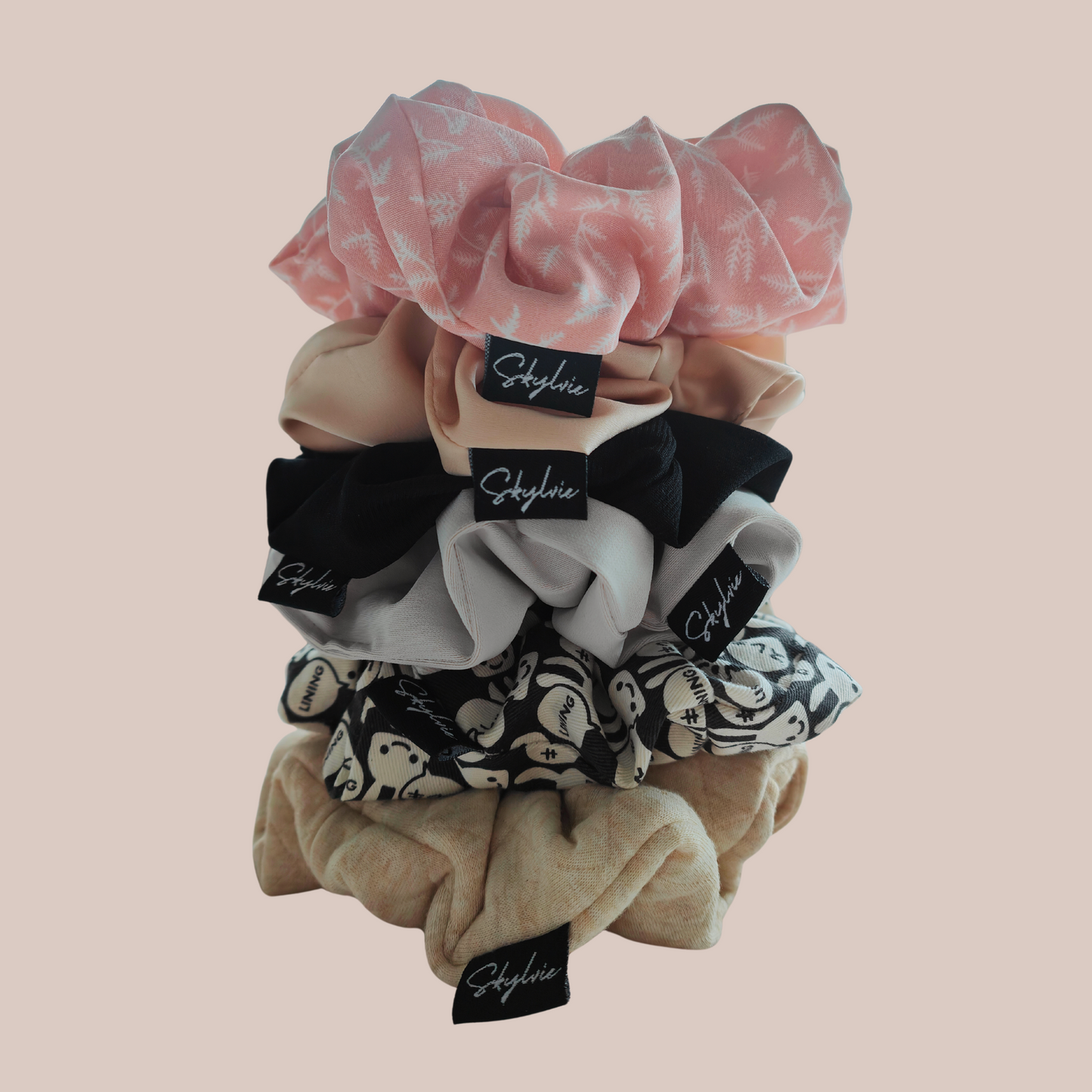 Mixed Scrunchies